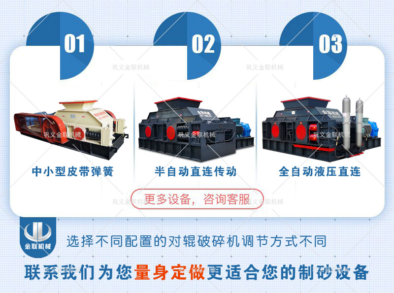 液壓對輥制砂機型號參數、市場價位多少？